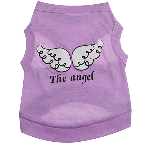 

Cat Dog Shirt / T-Shirt Puppy Clothes Dog Clothes Puppy Clothes Dog Outfits Purple Pink Green Costume for Girl and Boy Dog Cotton XS S M L