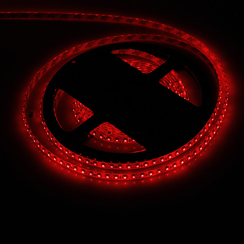 

Waterproof 5M 48W 600x3528 SMD Red Light LED Strip Lamp (DC 12V)