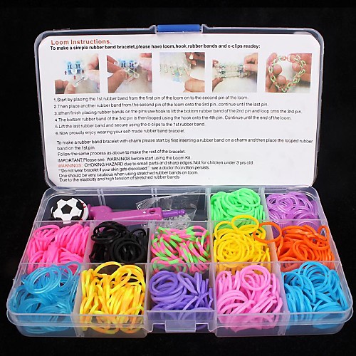 

Resin Rubber Rainbow Rubber Band Jewelry Boxes For Colorful Rainbow Pink