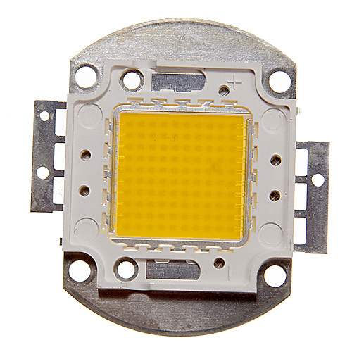 

DIY 100W 8500-9500LM Warm White/ Cold White / Naturally White Light Integrated LED Module (DC33-35V 3A) Street Lamp for Projecting Light Gold Wire Welding of Copper Bracket