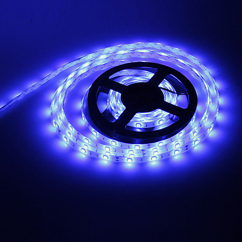 

Waterproof 5M 36W 150x5050SMD Blue Light LED Strip Lamp (DC 12V)