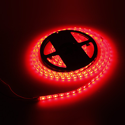 

Waterproof 5M 72W 300x5050SMD Red Light LED Strip Lamp (DC 12V)