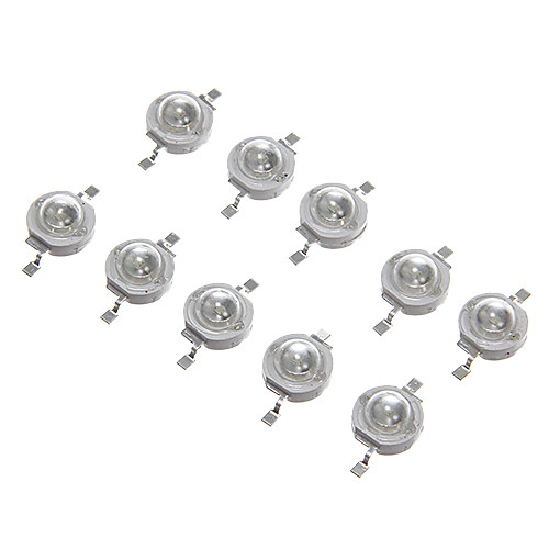 

DIY 1W High Power 50-55LM Green Light LED Module (3.0-3.4V,10pcs)