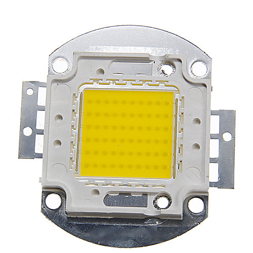 

1PC DIY 60W 6000-7000LM Naturally White 4000-4500K Light Integrated LED Module (DC33-35V 1.5A) Street Lamp for Projecting Light Gold Wire Welding of Copper Bracket