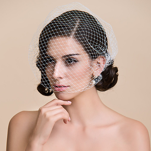 

Party / Party / Evening Party Accessories Blusher Veils / Charms / Accessory Material Classic Theme / Holiday / Cut Edge