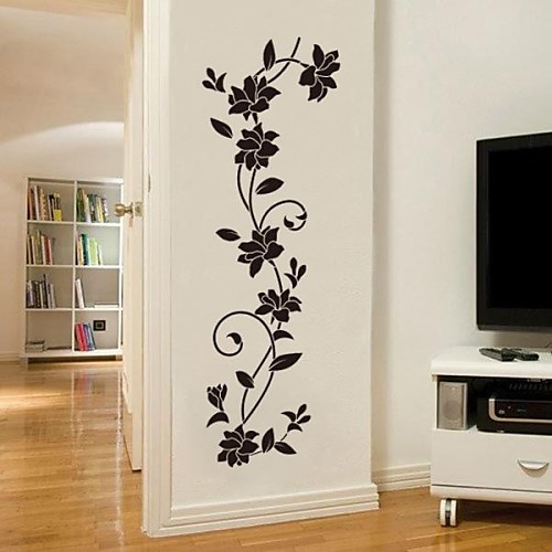 

Romance / Fashion / Botanical Wall Stickers Plane Wall Stickers Decorative Wall Stickers, Vinyl Home Decoration Wall Decal Wall Decoration 1 / Washable / Removable 5942cm