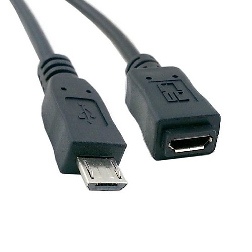 

Full Pin Connected Micro USB 2.0 type 5Pin Male to Female Cable for Tablet & Phone & MHL & OTG Extension 1.5M 4.5FT