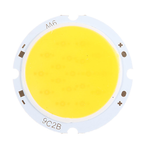 

9W COB 800-900LM 3000K Warm White Light LED Chip (27-32V,300uA)