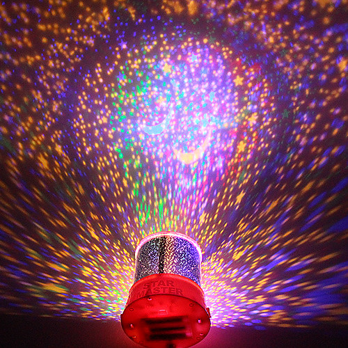 

DIY Romantic Galaxy Starry Sky Projector Staycation Night Light Decoration Creative Romantic for Celebrate Festival
