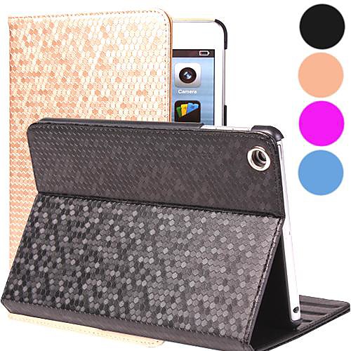 

Phone Case For Apple Full Body Case iPad Air with Stand Auto Sleep / Wake Geometric Pattern PU Leather