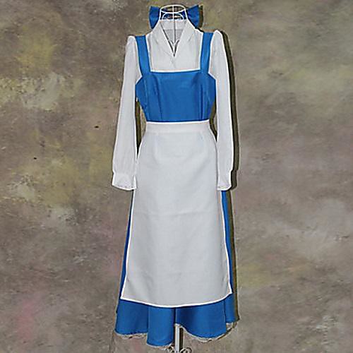 

Beauty and The Beast Series Blue and White Maid Outfits