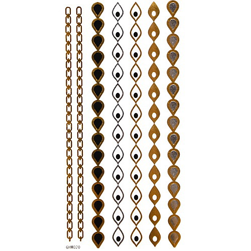 Tattoo Stickers Jewelry Series Pattern Women Girl Teen 