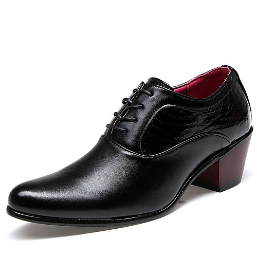 

Men's Novelty Shoes Faux Leather Spring / Fall Oxfords Black / Comfort Shoes / EU40