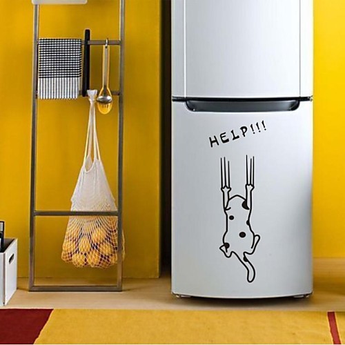 

Wall Stickers Wall Decals, Cute Cat PVC Wall Stickers 1pc