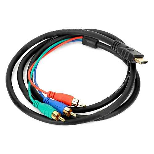 

HDMI на 3RCA компонентный AV кабель адаптера 1,5 м 5 футов