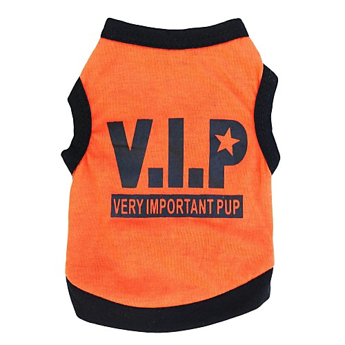

Cat Dog Shirt / T-Shirt Puppy Clothes Letter & Number Dog Clothes Puppy Clothes Dog Outfits Breathable Black / Orange Black / Yellow Black Costume for Girl and Boy Dog Cotton XS S M L