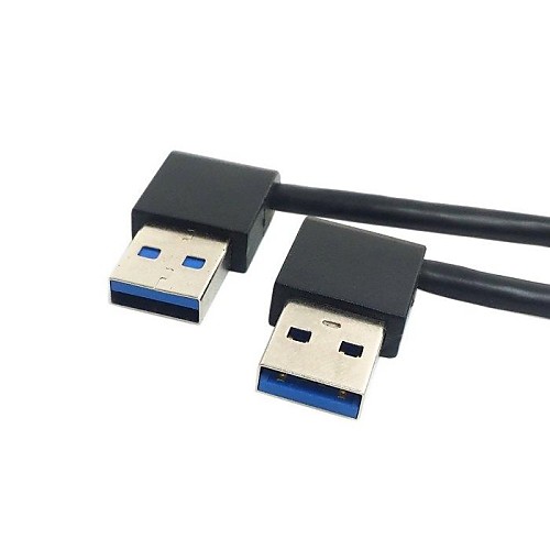

USB 3.0 тип мужчина 90 градусов налево под углом направо под углом удлинитель прямо подключения 0,5 м 1.5ft