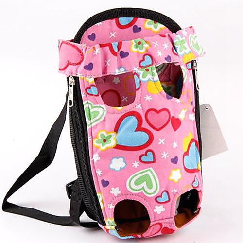 

Dog Cat Front Backpack Adjustable Travel Carrier Bag Portable Soft Fabric Baby Pet Small Dog Outdoor Yellow Pink Blue