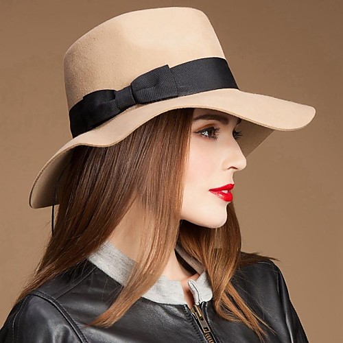 

Luxury Wool Ladies Party / Outdoor / Casual Hat (more color)
