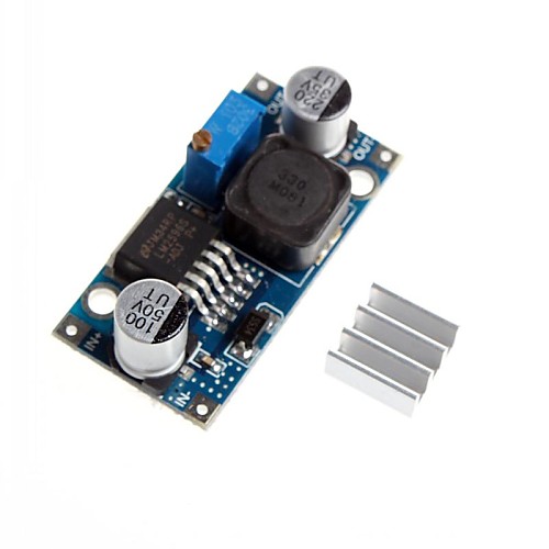 

LM2596 - ADJ DC-DC Adjustable Step-down Reduction Voltage Depressurization Module With Aluminum Heat Sink