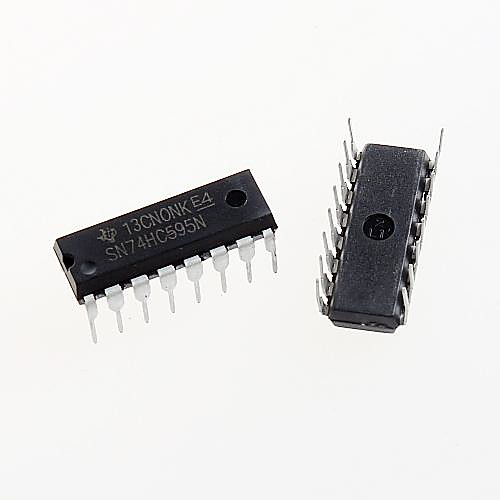 

74HC595 DIP-16 74HC595N SN74HC595N 8-Bit Shift RegIster IC Chip DIP-16 (5pcs)