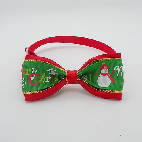 

Cat Dog Tie / Bow Tie Cotton Red