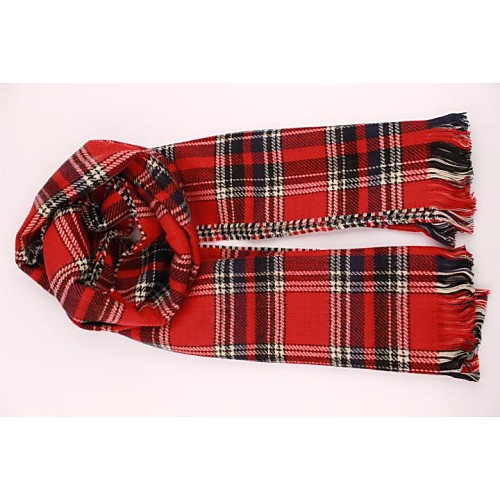 

Women Wool Blend Scarf , Casual