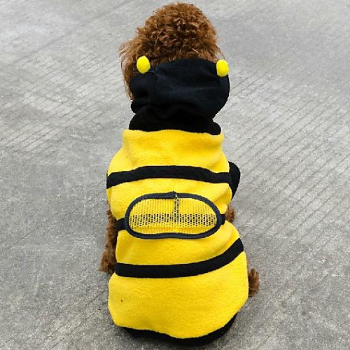 

Cat Dog Shirt / T-Shirt Cosplay Wedding Dog Clothes Puppy Clothes Dog Outfits Yellow Costume for Girl and Boy Dog Polar Fleece XXS XS S M L XL