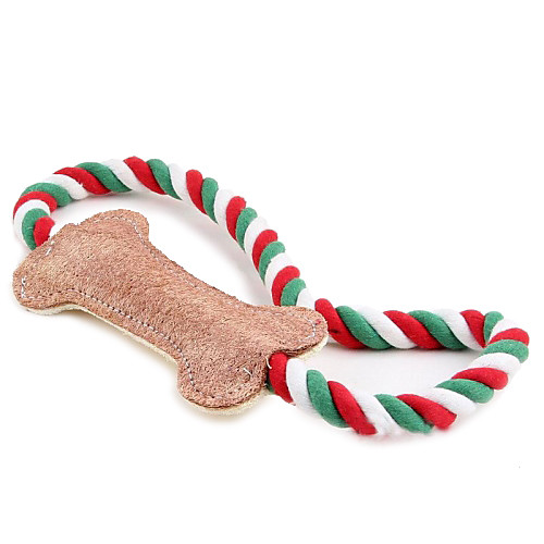 

Chew Toy Bite Bone Cat Toy Dog Toy Rope Textile Gift Pet Toy Pet Play