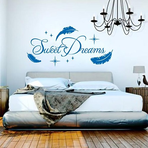 

Wall Stickers Wall Decals, Modern Sweet Dream Quote PVC Wall Stickers. 1pc