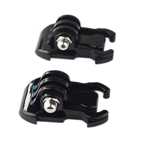 

HTL-101Fast Assembling Mount Buckle for Gopro Hero 4/ 2 / 3 / 3 / SJ4000 - Black (2 PCS)