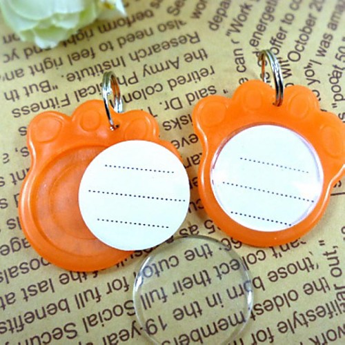 

Cat Dog Tag LED Lights Plastic