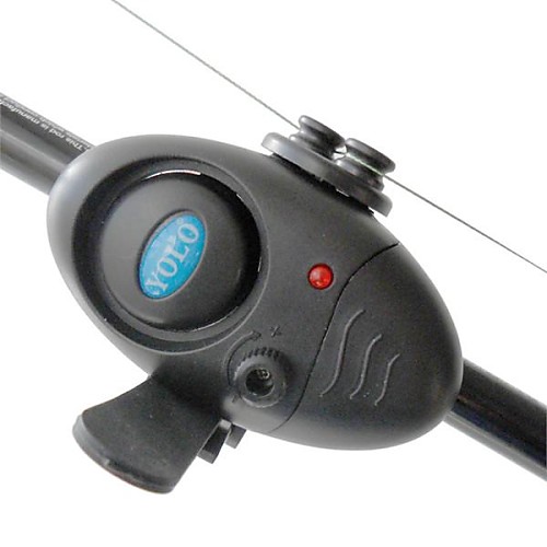 

Fishing Bite Alarm Detector 1 pcs Electronic Fish Rod bait Alert Indicator LED Alarms Daytime / Night