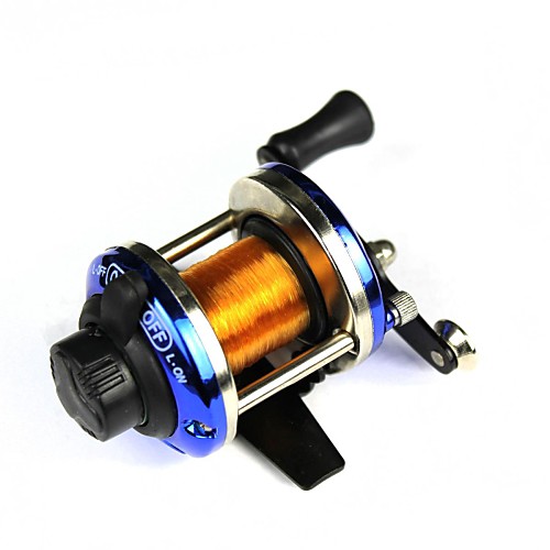 

Fishing Reel Drum Reel 3.5:1 Gear Ratio 1 Ball Bearings for Sea Fishing / Ice Fishing