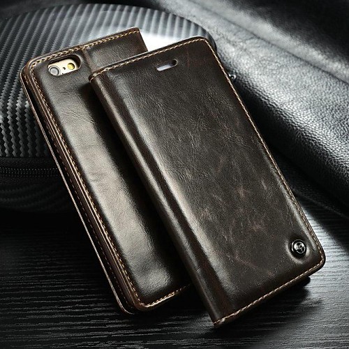 

CaseMe R64 Leather Case with 2 Card Solt Wallet Case for iPhone 6 4.7 inch (Assorted Colors)