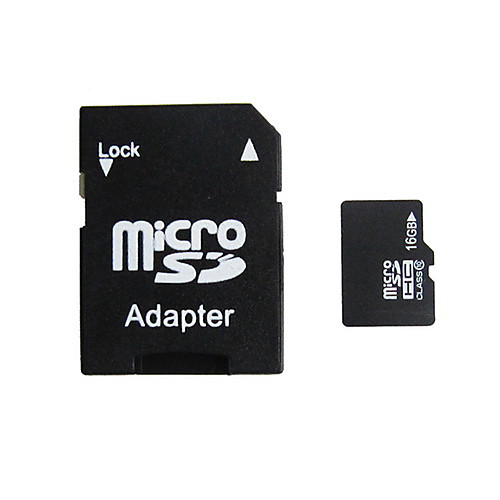

16GB Micro SD memory Card / TF Card with SD Adapter