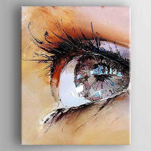 

Oil Painting Hand Painted Vertical Abstract Stretched Canvas