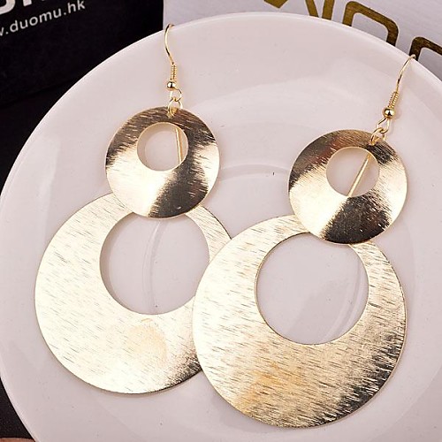 

Women's Drop Earrings Layered Stacking Stackable Ladies Personalized European Multi Layer Earrings Jewelry Gold / Silver For Party Daily Casual