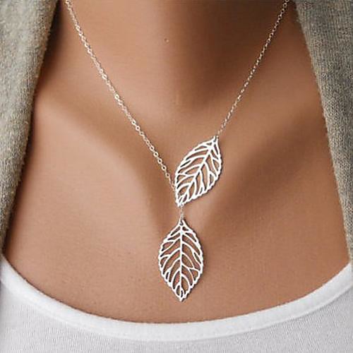 

Women's Chain Necklace Alloy Silver Necklace Jewelry For