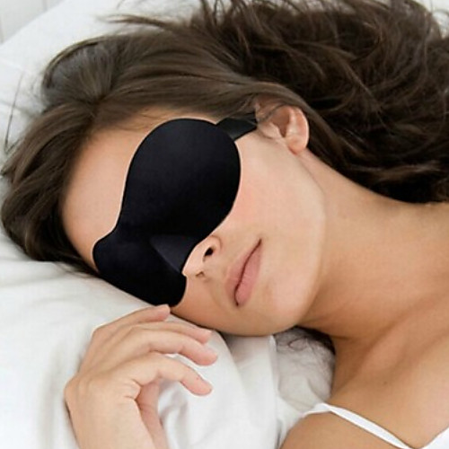 

Travel Eye Mask / Sleep Mask Adjustable Portable 3D Breathability Seamless 1 set Traveling Sponge