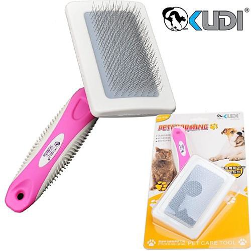 

Grooming Shedding Tools Stainless Steel Comb Portable Pet Grooming Supplies
