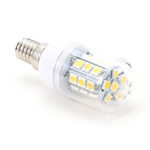 

3 W LED Corn Lights 200 lm E14 T 27 LED Beads SMD 5050 Warm White 220-240 V / #