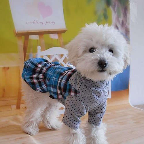 

Dog Dress Dog Clothes Puppy Clothes Dog Outfits Costume for Girl and Boy Dog Cotton XS M L