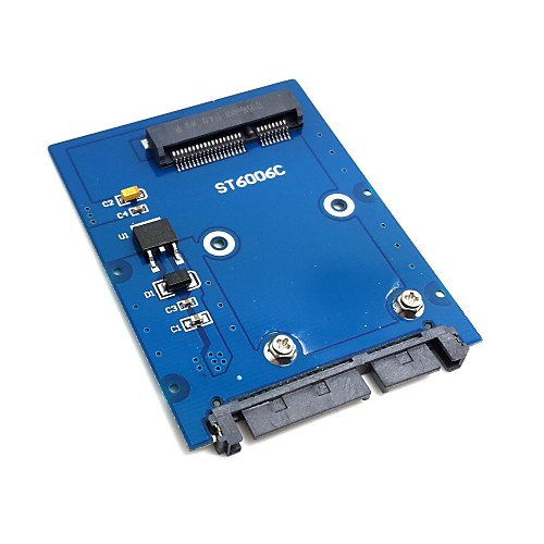 

Тонкий Mini PCI-E msata SSD для 2.5 ""SATA 3.0 22pin адаптер Жесткий диск ПОСТУПИВ