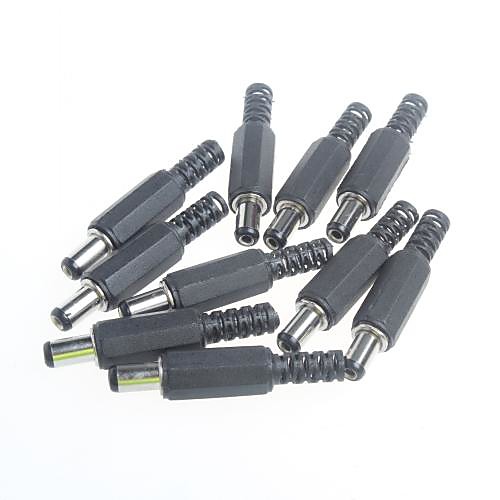 

DC Power Plug 5.5-2.1mm Solder(10pcs)