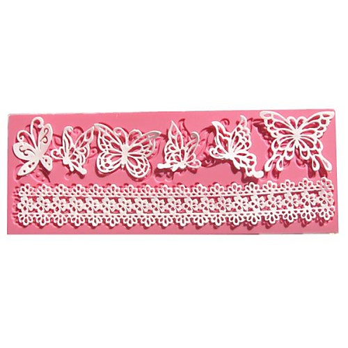 

Butterfly Silicone Fondant Mold Lace Wedding Cake Decorating Tools