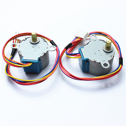 

DC 5V 28YBJ-48 Stepper Motor for Arduino ((Works with Official Arduino Boards /2 PCS)