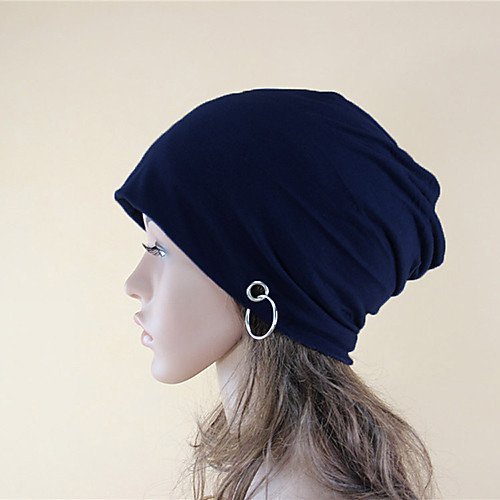 

Women's Party Active Cotton Beanie / Slouchy-Solid Colored Winter Dark Gray Light Brown Light gray / Hat & Cap