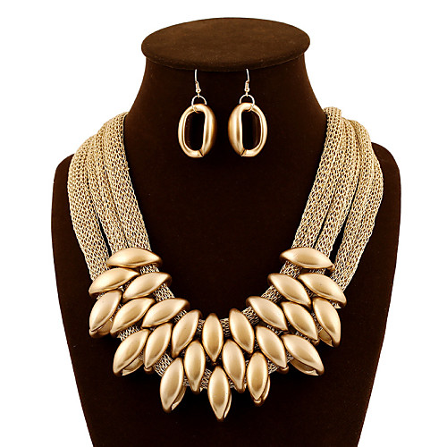 

Women's Jewelry Bib necklace Layered Twisted Statement Ladies Luxury Work Elegant Casual Jewelry Deep Purple / Screen Color For Party Special Occasion Daily