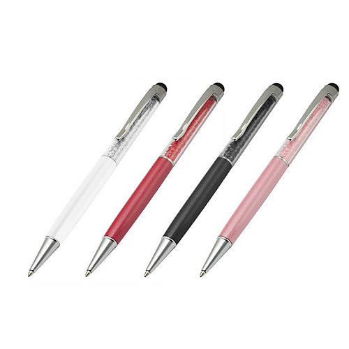 

2in1 Ball Pen Crystal Capacitive Touch Screen Stylus for iPad Tablet